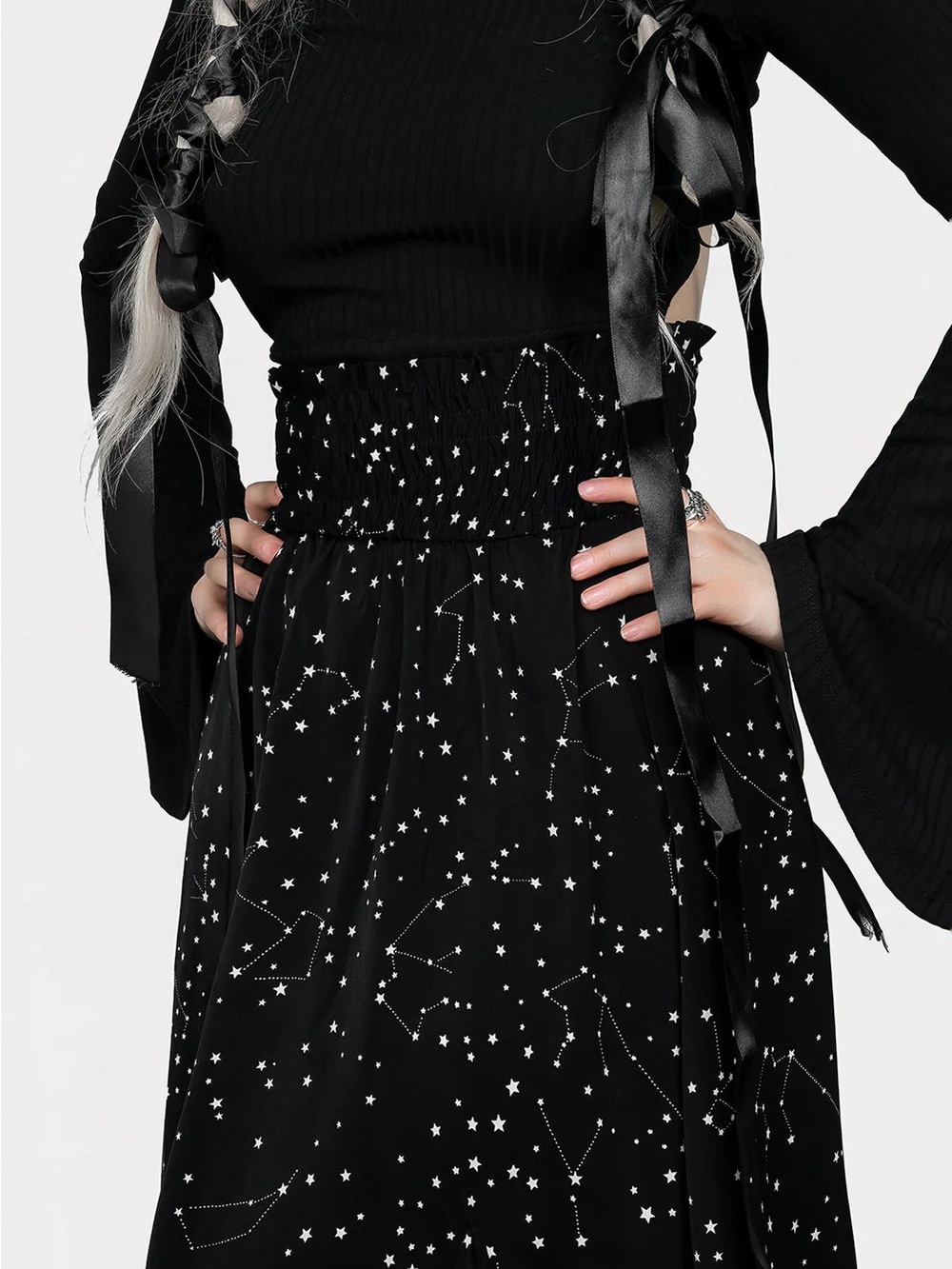 Celestial Midaxi Skirt ✨🖤 - Picture 2 of 3